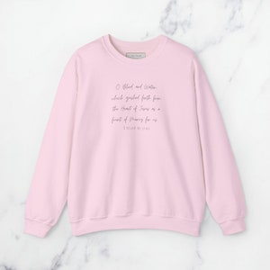 Christian Sweater, Catholic Sweatshirt, Catholic Gifts, Religious Sweater, Divine Mercy, St. Faustina Sweater