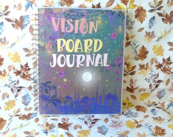 Vision Board Journal Arabian Nights Theme
