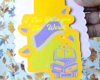 Magnetic Double-Sided Bookmark-Arabian Night Fairy Tale