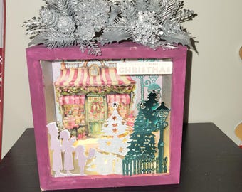 Vintage Storefront Shadow box