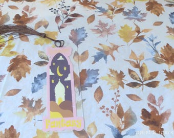 Acrylic Bookmark with Tassel-Romantasy- Fantasy