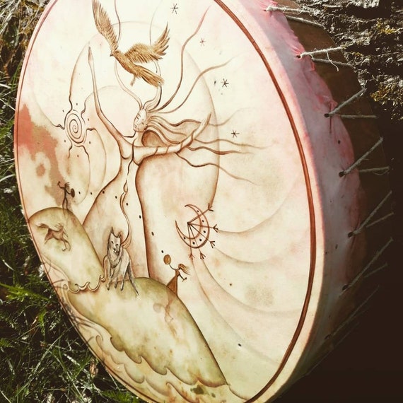 Etsy shamanic drum online