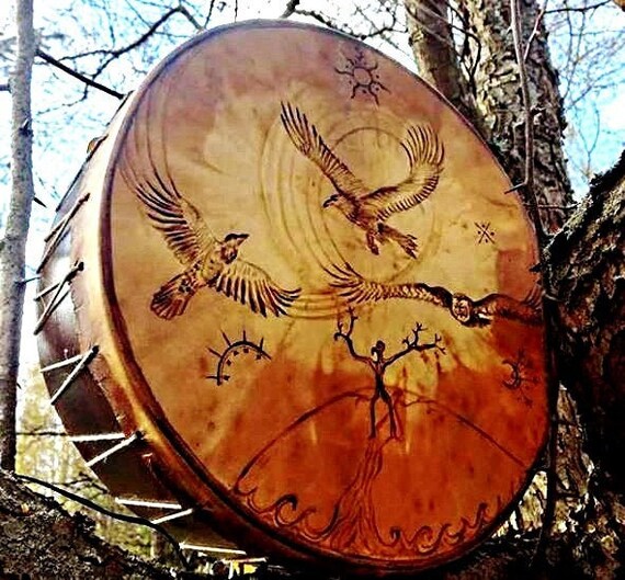 Shaman Drum 35cm Etsy Canada