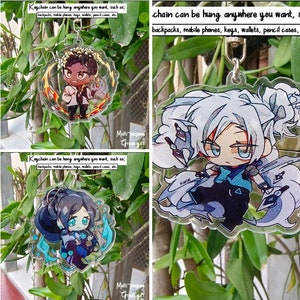 Valorant keychain charms