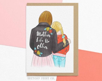 Mother's Day Card For Mum | Mother Like No Other | Mothers Day Gift Ideas For Mom | Happy Mother's Day | Personalised Message