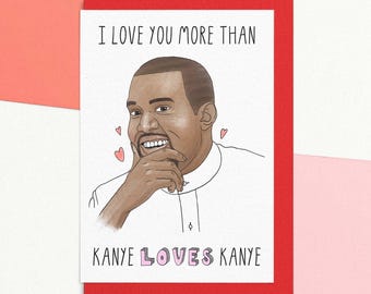 Funny Valentines Day Card For Music Loving Husband or Wife | I Love You More