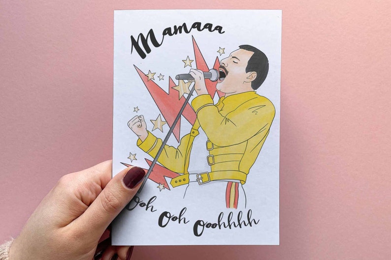 Funny Mother's Day & Birthday Card For Mum Mamaa Ooh Ooh Ooooh Personalise Message And Send Your Card Direct image 2