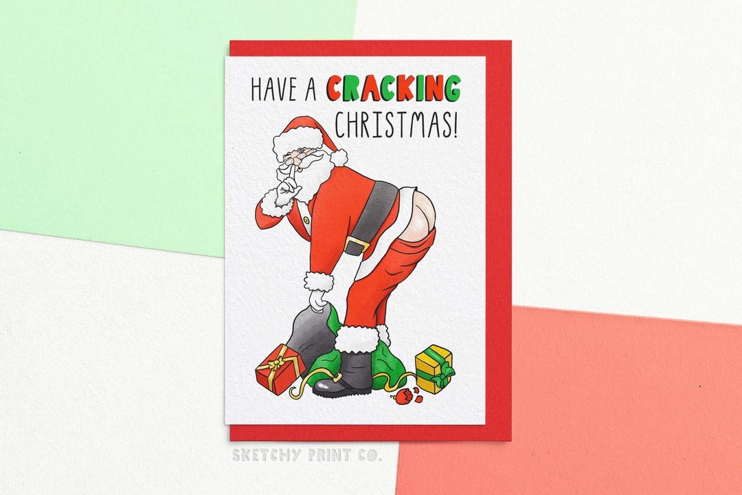 Funny Santa Christmas Cards 
