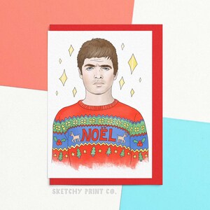 Carte de Noël drôle | Noël | Cartes de vœux de Noël amusantes pour les amateurs de musique | Envoyez votre carte directement avec un message personnalisé