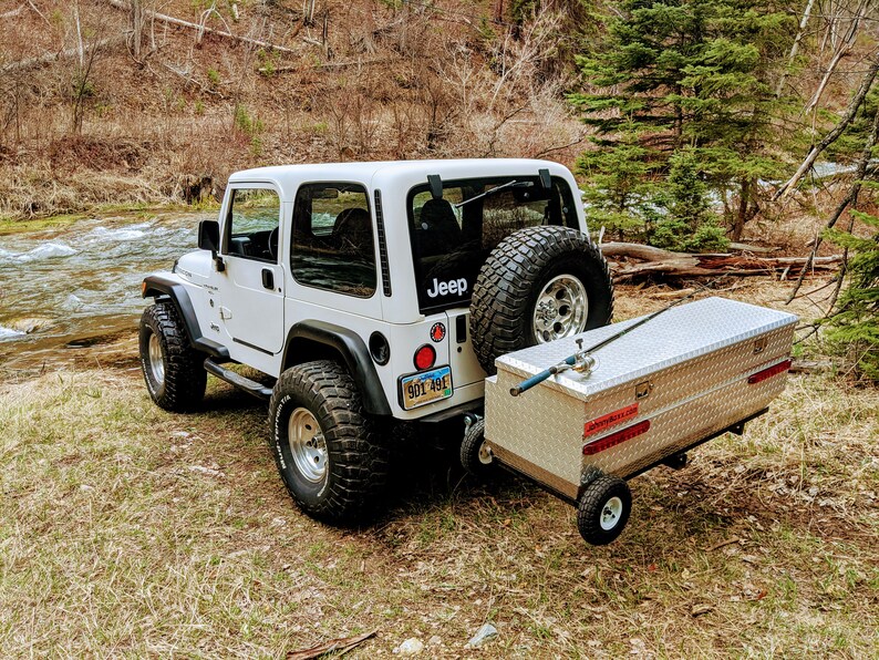 Cargo Box With Wheels, Cargo Carrier, Cargo Box Hitch Mount Etsy