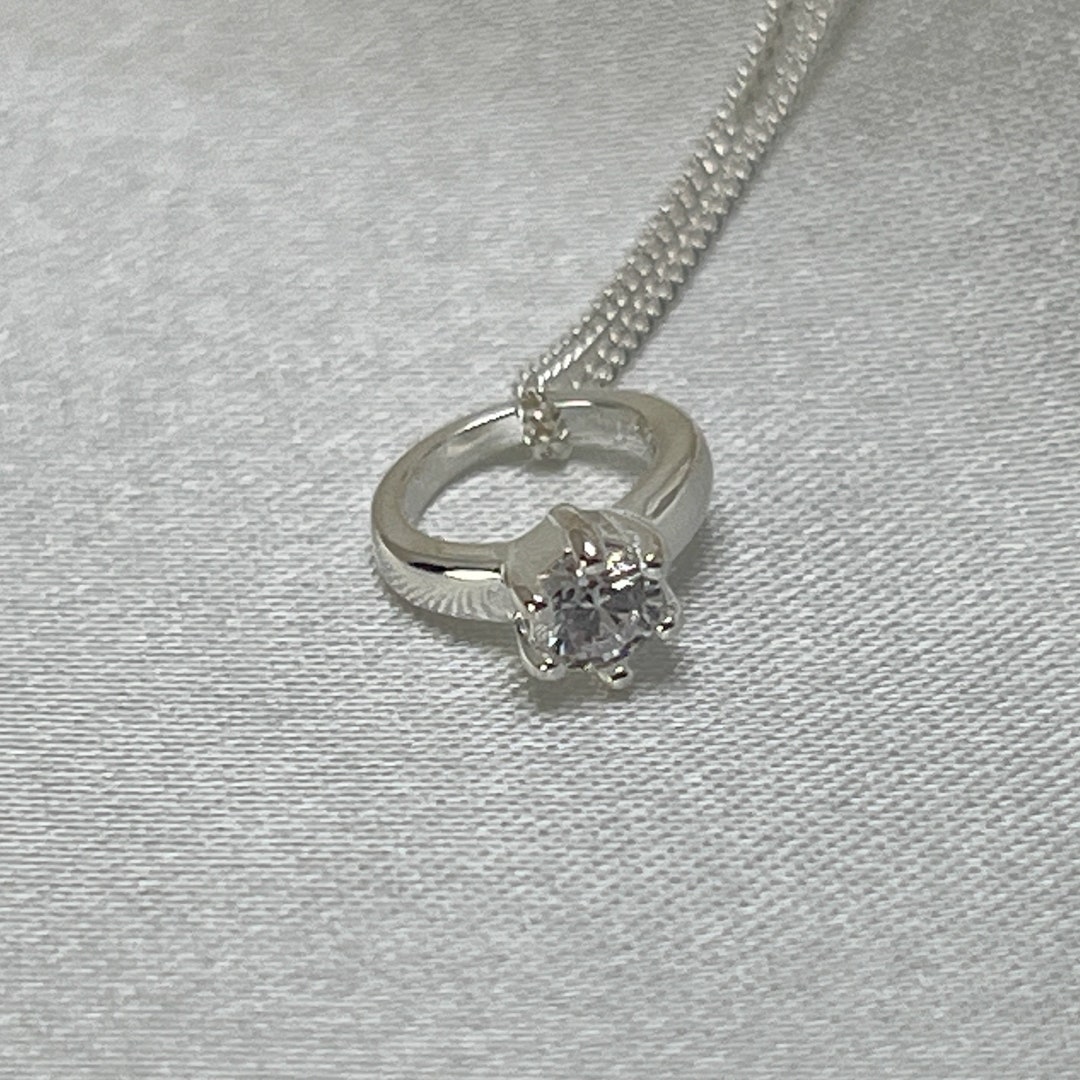 Promise ring necklace Clearance