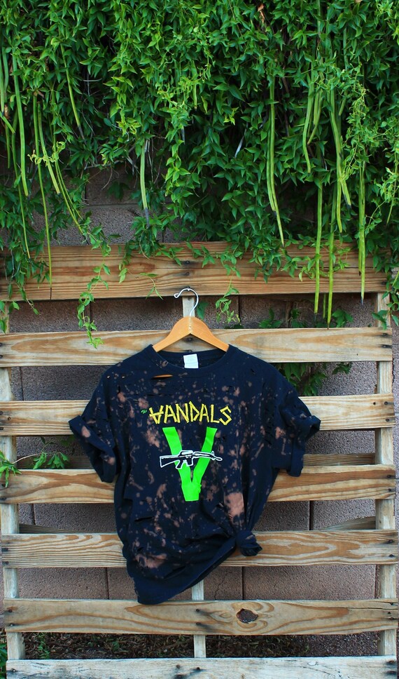 distressed vintage band tees