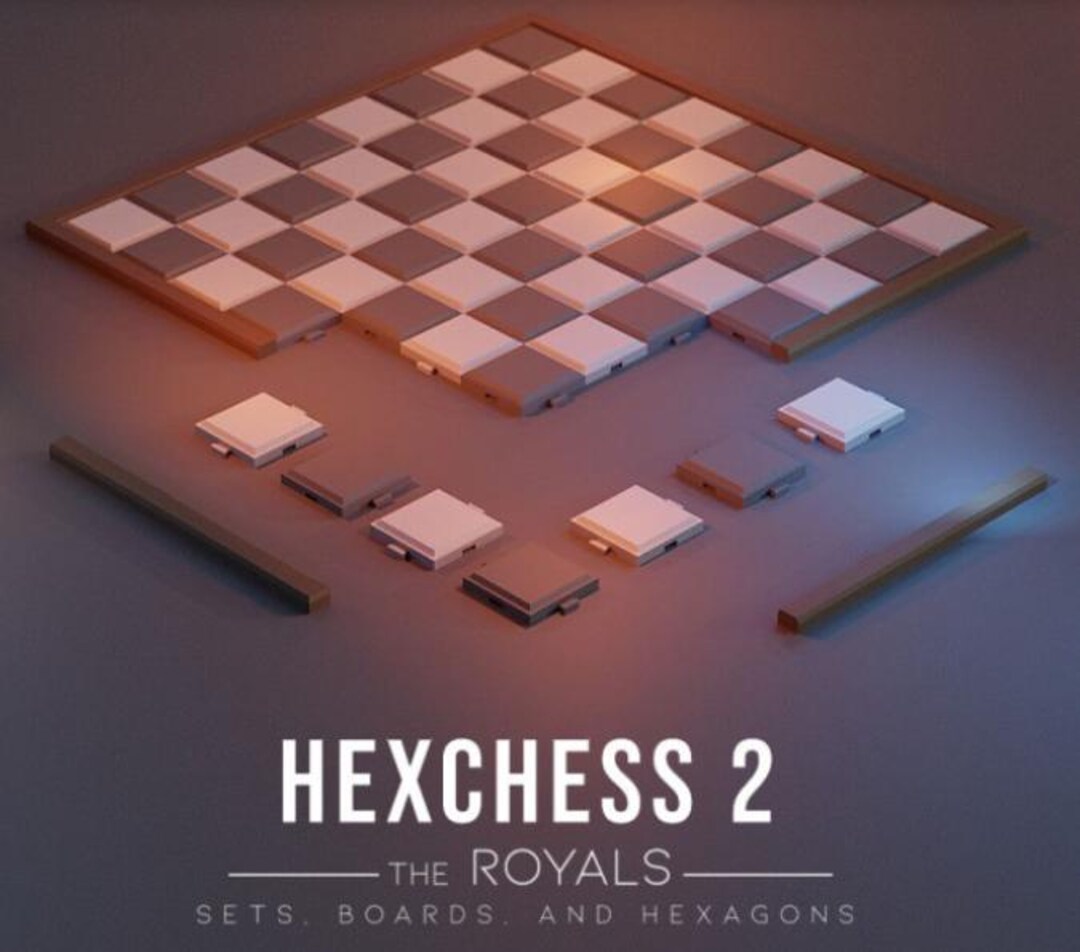 Standard Chess Board | 3D Printed Textured Tiles & Borders | Modular ...