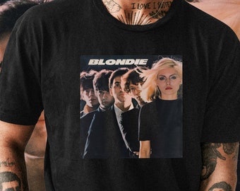 T-shirt Blondie avec pochette de disque vinyle éponyme