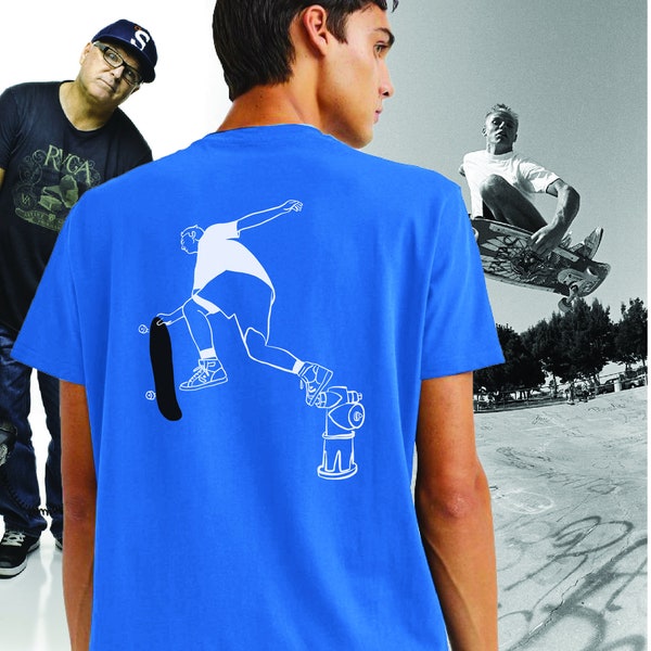 Natas Kaupus Foot Plant Grant Skateboarding t-shirt 100 percent cotton medium size t-shirt customized tops printed t-shirt short sleeves
