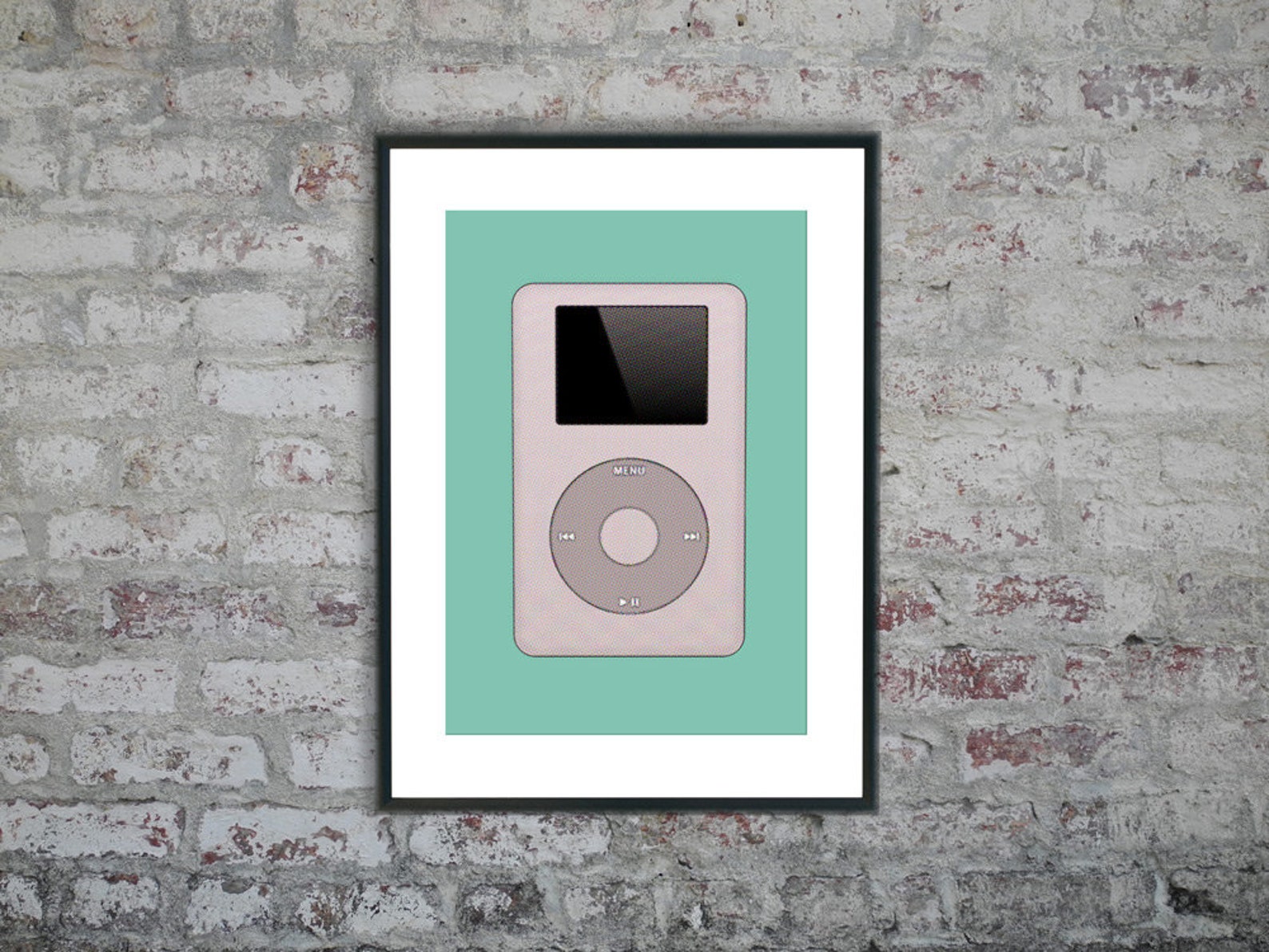 Ipod Classic Printable Retro Poster Pop Art Print Wall Art | Etsy