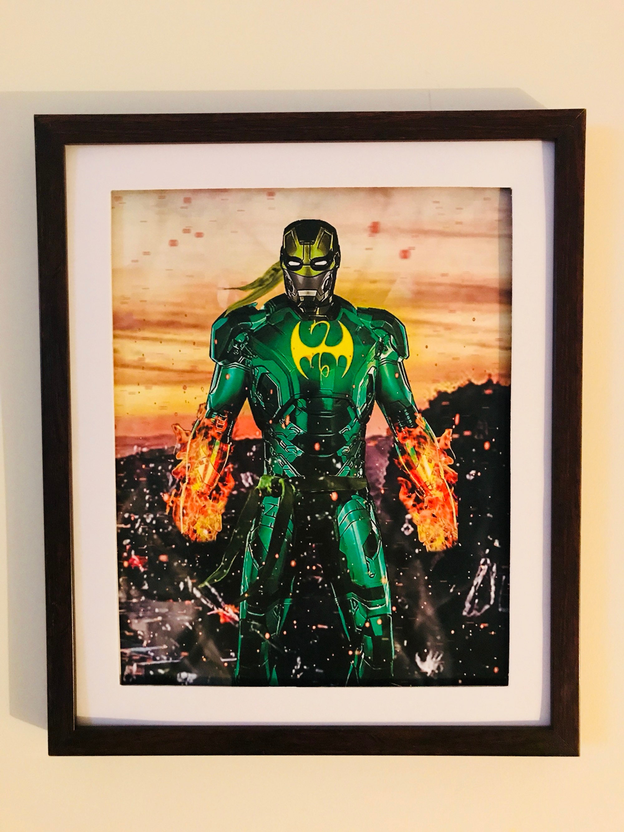 Marvel's Iron Fist (Paint Streak Poster) in 2023