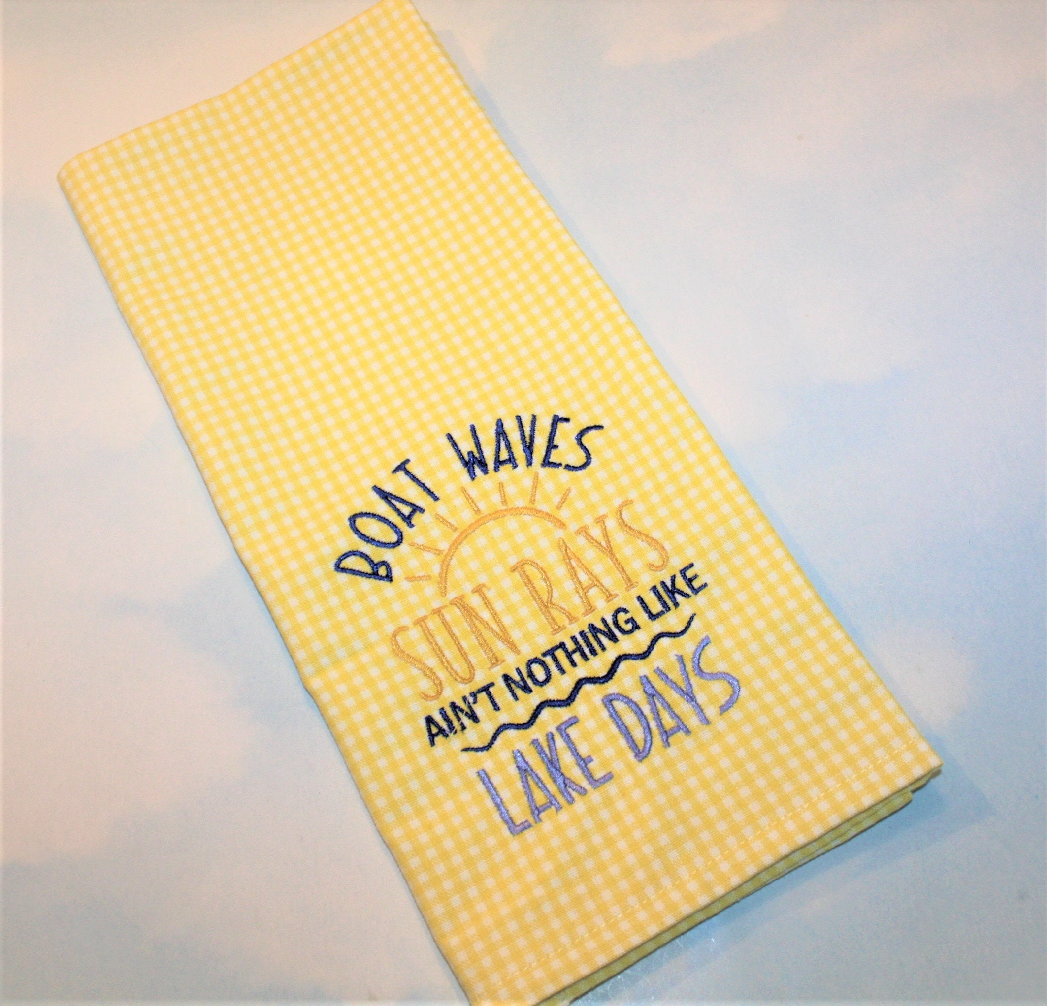 Lake Lake Lovers Lake Life Shower Gifts Tea Towels Etsy UK