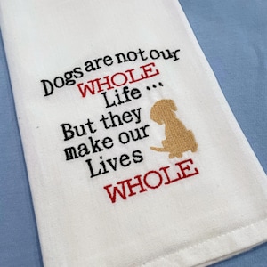 Dog, Pets, Dog Lovers, Shower gifts, Tea towels, Kitchen towels, Bar  towels, Guest towels, hand towels, pets, dogs