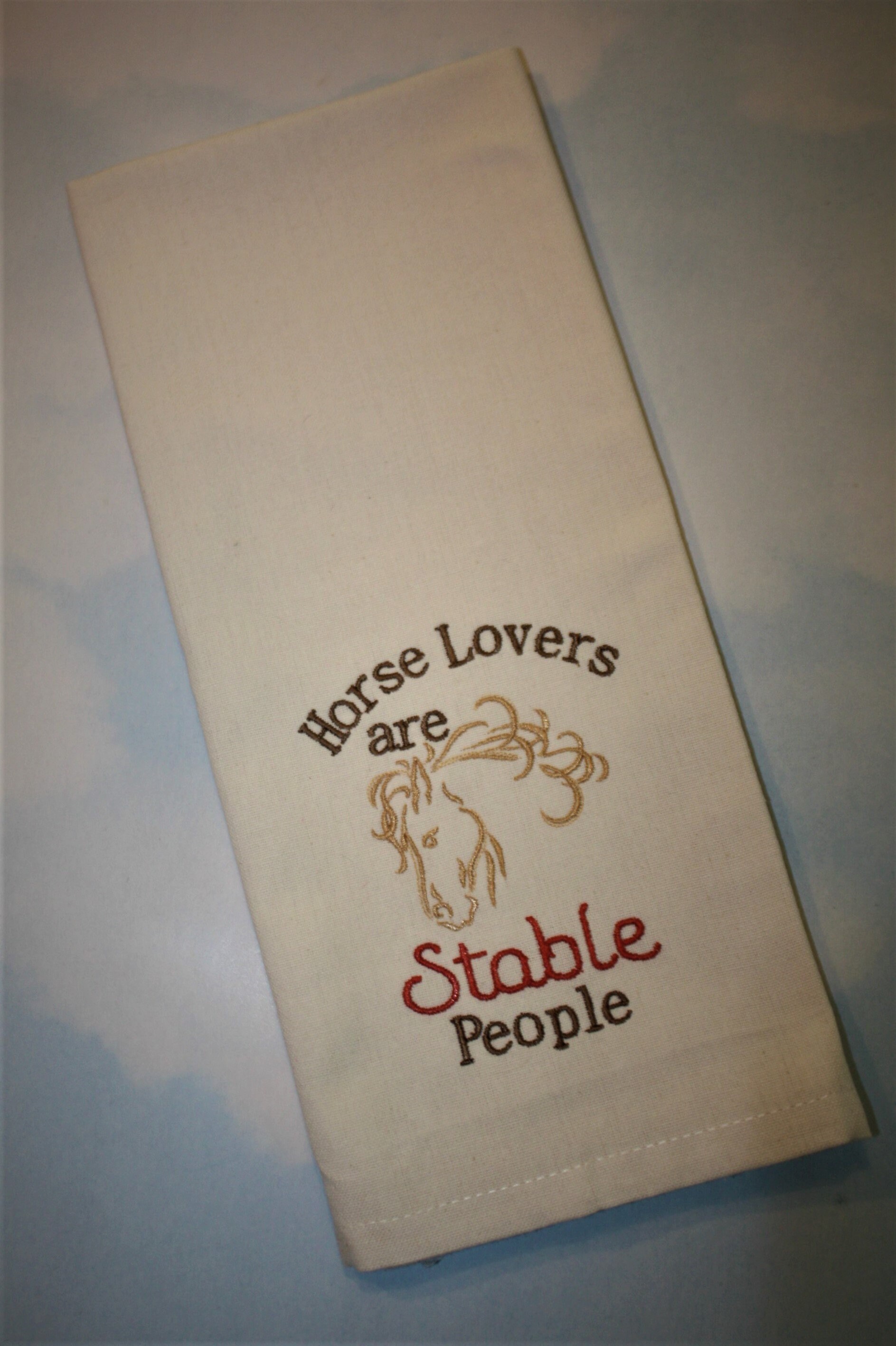 Horse Lovers, Horses, Tea Towels, Kitchen Towels, Bar Towels, Guest