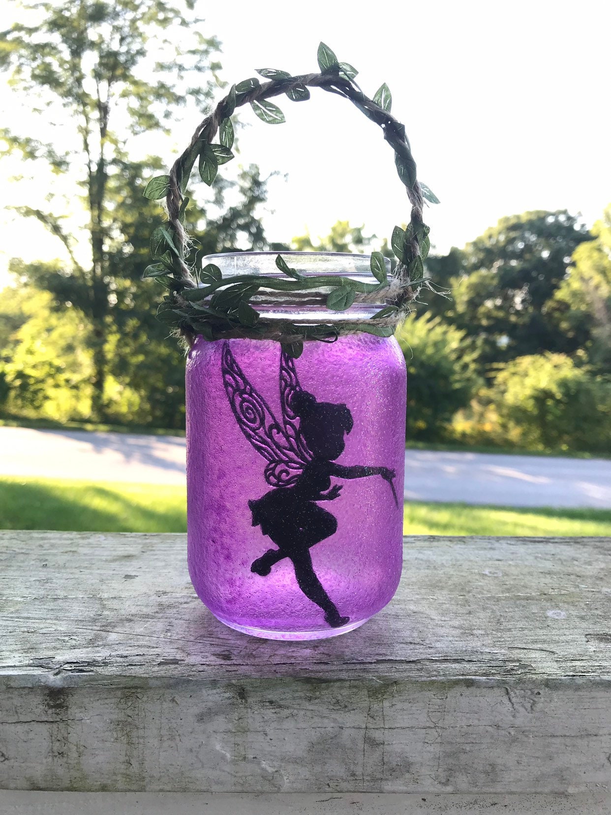 Fairy Lantern with Handle Fairy with Magic Wand | Etsy