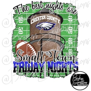 Chester County Eagles | Small Town Vibes & Eagle Pride | DIGITAL DOWNLOAND PNG File, School, Spirit, Pride