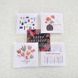 Pack de 10 tarjetas de cumpleaños