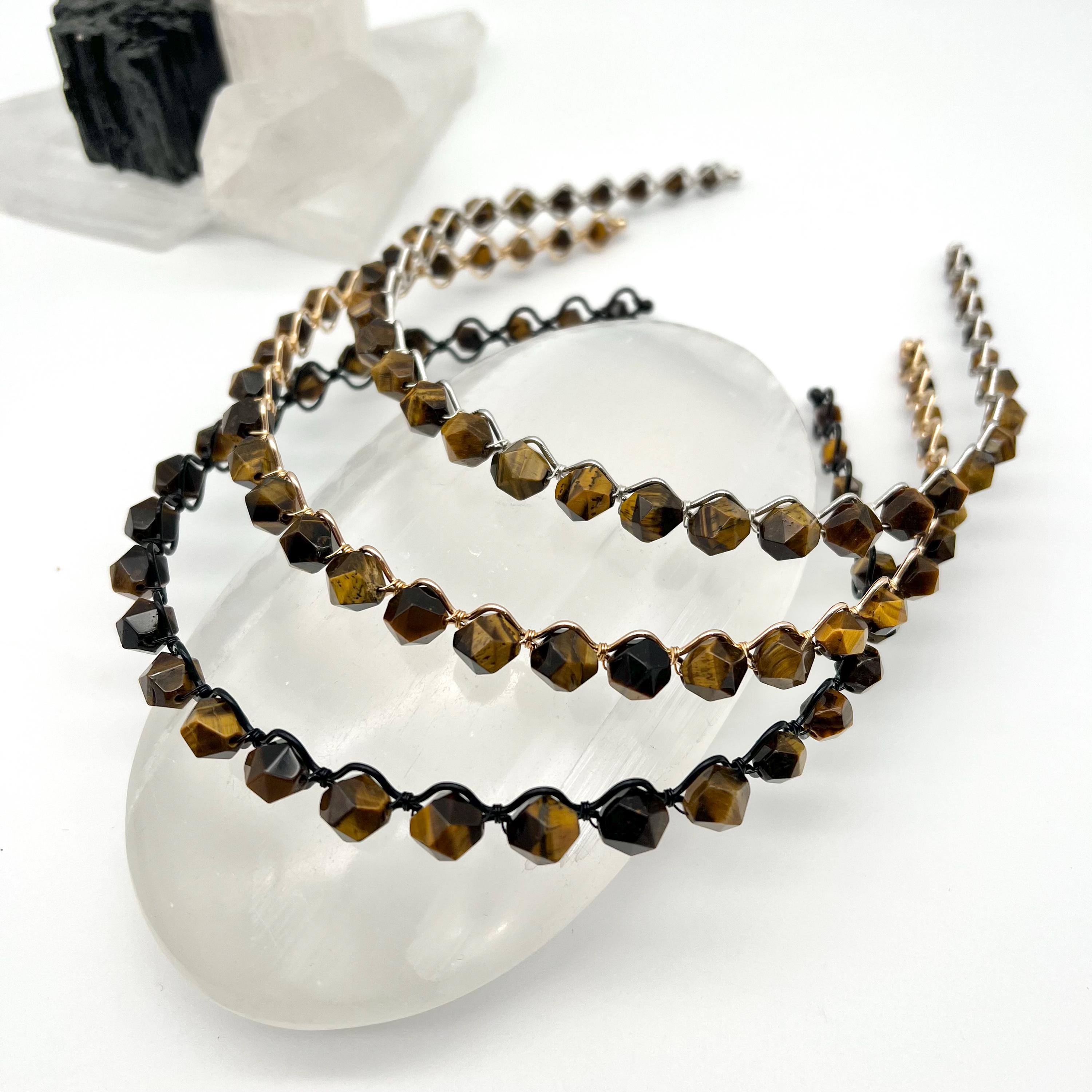 Tiger Eye Tiara - Etsy display picture 2