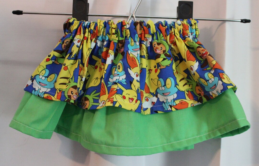 Pokemon Skirt, Infant, Toddler, Matching Outfits, Custom Options