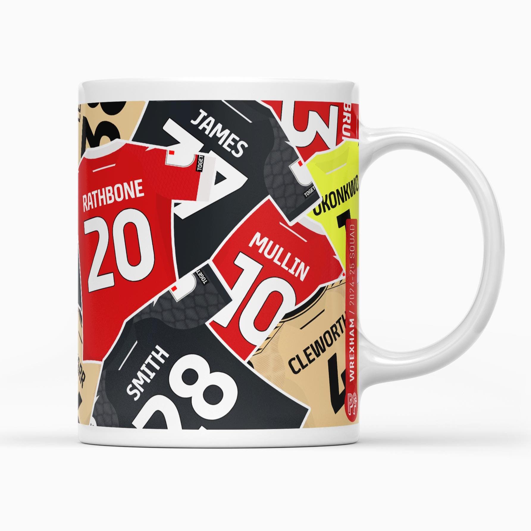 Mug Wrexham AFC - Édition 150e Anniversaire - Football Gallois - Neuf