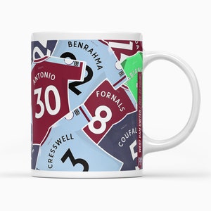 West Ham / 2021-22 Squad Mug
