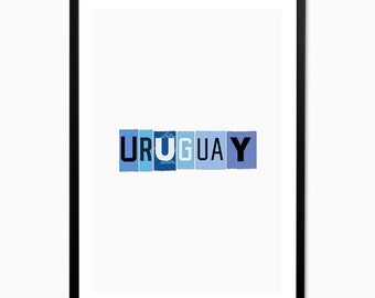 Uruguay Wear and Tear / Print