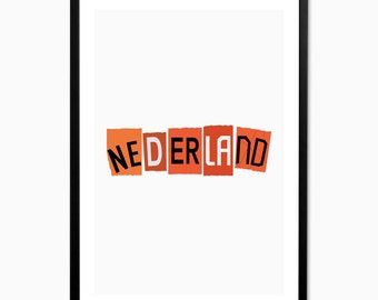 Netherlands Wear and Tear / Print