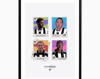 Newcastle "CULT HEROES" / Print