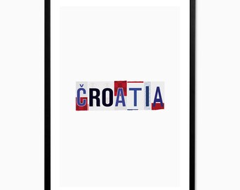 Croatia Wear and Tear / Print