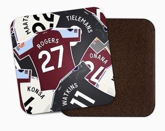 Aston Villa / 2025-26 Squad Coaster