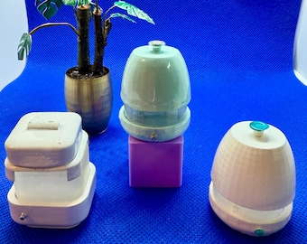 1:12 Mini-Babyflasche Sterilisator (Flaschen NICHT enthalten)