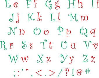 Curlz Font, Curlz Monogram Font, Curly Monogram Font, Curlz Svg, Curlz Alphabet, Silhouette Files, Cricut Files, Cutting Files, Cut Files