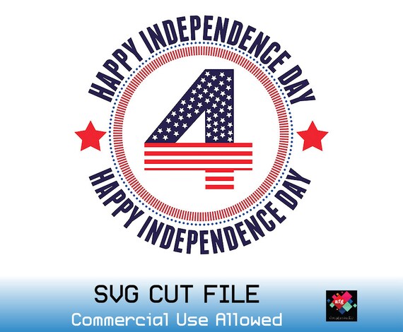 Download Fourth Of July Svg 4th Of July Svg Circle Monogrampatriotic Etsy