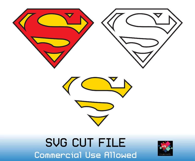Download Superman Logosuperhero Svgsuperman Svgvector Cut Etsy