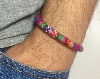 Ethnic Bracelet, Boho Bracelet, Bracelet for Men and Women, Birthday Gift, Handmade Bracelet, Surfer Bracelet, Friendship Bracelet.