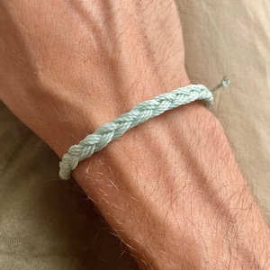 Braided Bracelet, Women&#39;s Bracelet, Friendship Bracelet, Birthday Gift, Thread Bracelet, Surfer Bracelet, Stackable Bracelet, Adjustable Bracelet