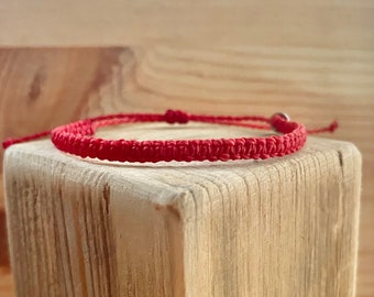 Fine Bracelet for Men, Men Bracelet, Basic Bracelet, Macrame Bracelet, Thread Bracelet, Water Resistant Bracelet, Birthday Gift