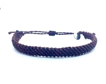 Macrame Bracelet, Bracelet for Women, Bracelet for Men, Waterproof Bracelet, Surf Bracelet, Brown Bracelet, Friendship Bracelet, gift