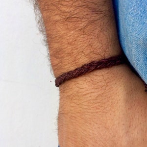 Macrame Bracelet, Bracelet for Women, Bracelet for Men, Waterproof Bracelet, Surf Bracelet, Brown Bracelet, Friendship Bracelet, gift