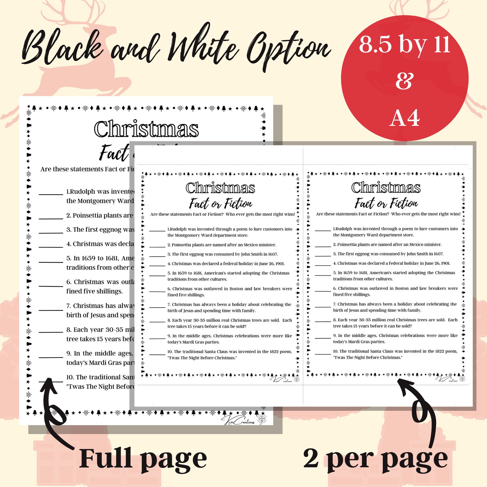 Christmas Fact or Fiction History of Christmas Christmas Etsy