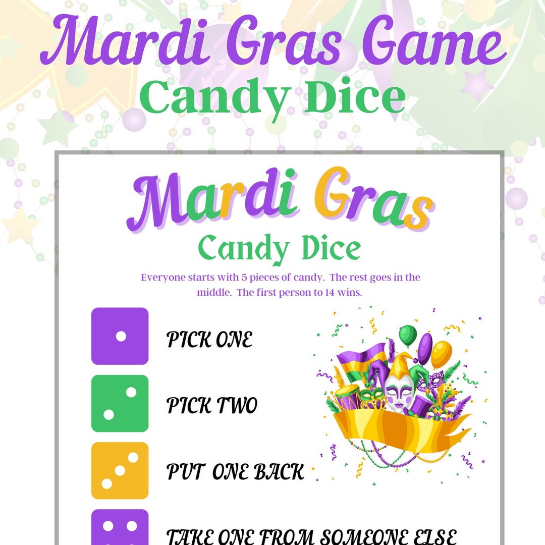 games with mardi gras beads