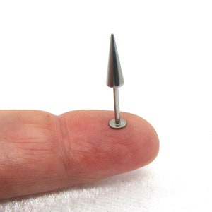 14G 16G Long Spike Lip Ring Cartilage Stud Medusa Stud Helix Studs Ear Studs Labret Studs Snake Bites 14 gauge 16 gauge 12mm long spike