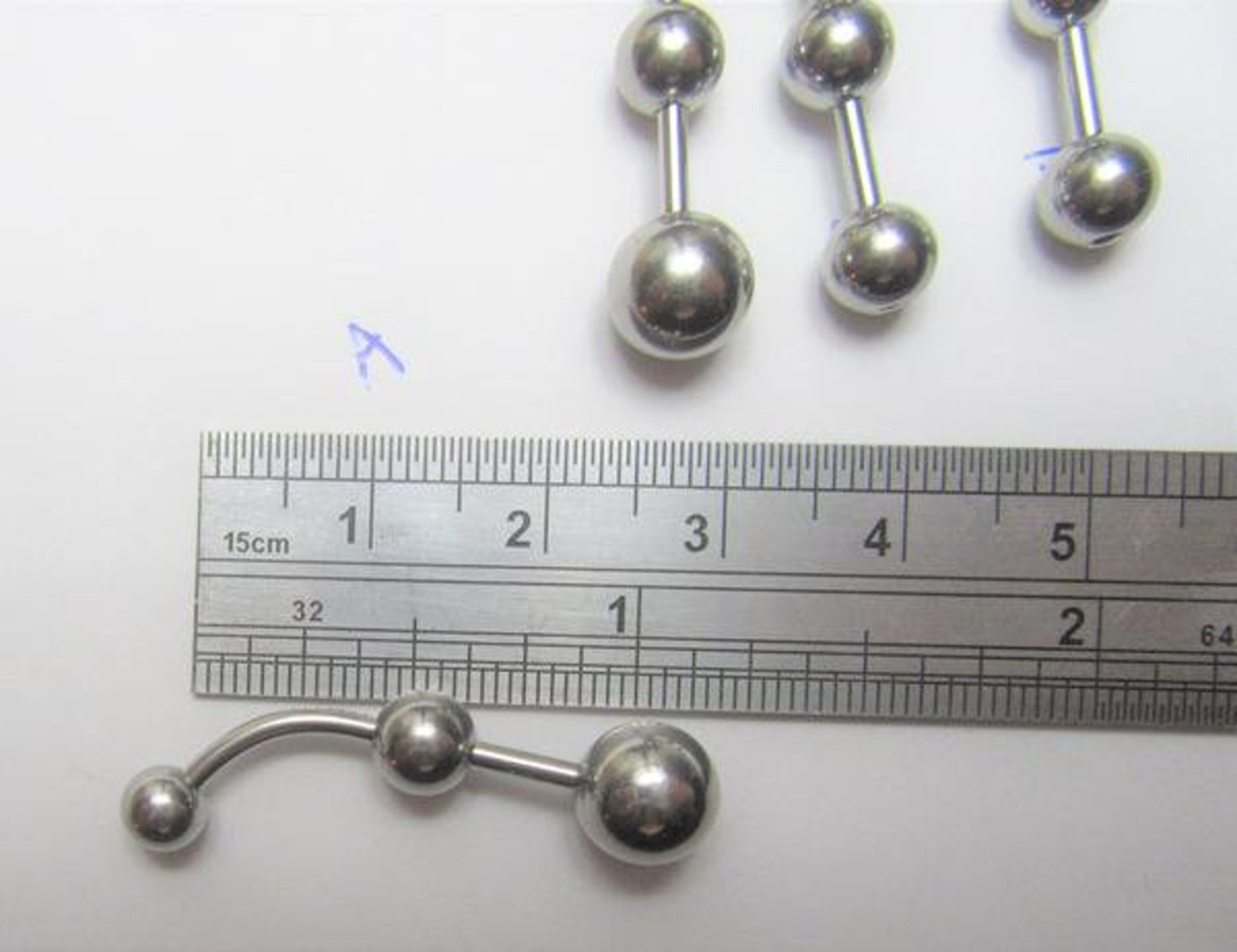 VCH Jewelry Vertical Hood Stimulation Balls VCH Ring Bar