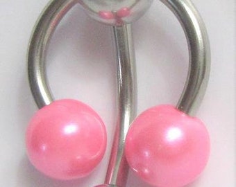 Clitoral Clitorial Clit Hood Bar VCH Vertical Stainless Steel Big Pink Pearl Balls Dangle Barbell VCH Ring 14 Gauge 14G Intimate Jewelry - Etsy Clitoral Clitorial Clit Hood Bar VCH Vertical Stainless Steel Big Pink Pearl Balls Dangle Barbell VCH Ring 14 Gauge 14G Intimate Jewelry - Etsy